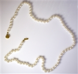 Farrah Fawcett Personally Owned Costume Pearl Necklace